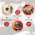 Christmas Rugs for Kitchen Floor, Gingerbread Man Mats for Kitchen Floor Non Slip, 2PCS Rubber Kitchen Mat, Washable Cushioned Runner Carpet Rug for Sink Laundry 15.7"×27.5" +15.7"×47" Red 3.5mm