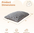 MAXYOYO 3 in 1 Kids Bean Bag Chair Bed, Child Floor Sofa for Gaming, Reading, Convertible Bean Bag Floor Cushion with Machine Washable Cover for Living Room Bedroom, Grey
