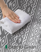 LUMI Anti Fatigue Kitchen Cushioned Mat for Floor, Padded Waterproof Runner for Standing, Stain Resistant Comfort Rugs for Home, Sink, Laundry, 24x87