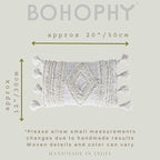 Boho Neutral Textured Throw Pillow Cover Tufted Decorative Pillowcase Nursery Cushion Cover cojin decorativo (Caribbean)