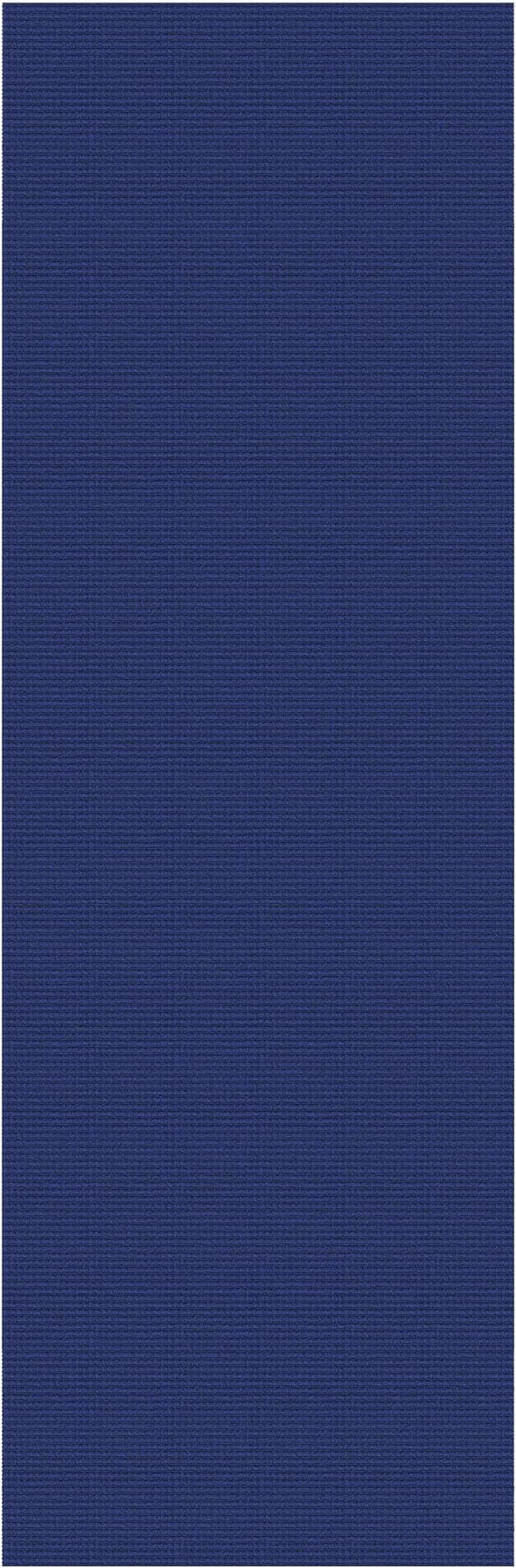 EARTHALL Woven Runner Rug 3x8 Ft Washable Runners for Hallways Wide Non Slip Rubber Backed Kitchen Runner Braided Indoor Floor Carpet for Entryway, Hallway, Kitchen, Bedroom, Royal Blue/Navy
