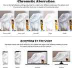 NEWCOSPLAY Super Soft King Blanket White Premium Silky Flannel Fleece Leaves Pattern Lightweight Bed Blanket All Season Use (White, King(90"x110"))