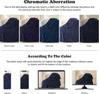 NEWCOSPLAY Super Soft Queen Blanket Dark Navy Premium Silky Flannel Fleece 3D Ribbed Jacquard Lightweight Bed Blanket All Season Use (Dark Navy Ribbed, Queen(90"x90"))