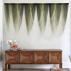Macrame Wall Hanging Dip-Dyed Large Macrame Wall Decor Yarn Tapestry 57" W x 41" L For Headboard Bedroom Living Room Boho Fiber Home Art