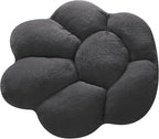 Ditucu Cat Paw Cushion Kawaii Chair Cushions 27.5 x 23.6 inch Cute Stuff Seat Pad Comfy Lazy Sofa Office Floor Pillow for Gaming Chairs Room Decor Black