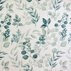 Serafina Home Throw Blanket: Velvelty Soft, Durable Fleece Accent for Bed or Couch (Teal and Gray Berries, 50 x 70 inches)