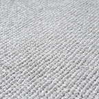 LUXE WEAVERS Solid Machine Woven Gray 6x9 Area Rug, Indoor Stain-Resistant Carpet