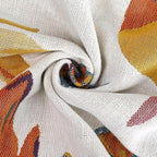 Boho Blanket for Bed 100% Cotton Bohemian Throw Blankets Ultra Soft Woven Muslin Decorative Blankets All Seasons Vintage Quilt Knitted Blanket for Sofa Chair(Yellow, 80"x90")