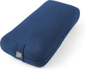Meditation Cushion Bolster Pillow for Restorative Yoga – Supportive Cushion for Meditation, Pilates, and Relaxation – Filled with Buckwheat Hulls - Removable Cover