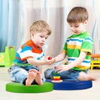 Juexica 8 Pcs Extra Thick Flexible Seating Floor Cushions Assorted Colored Floor Pillow Classroom Seat Cushions Soft Classroom Seating for Kids Learning Daycare School Chair(Classic Color)