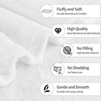 Mushrooms Throw Blanket, 320gsm Fluffy Cozy Soft Warm Plush Lightweight Decorative Blanket Gifts for Women Men Girls Boys Kids Baby, Blankets Quilt for Bed Sofa Chair Couch (80"x60")