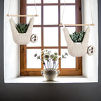 Sloth Gifts Sloth Plant Hanger for Succulent Pot Hanging Planter for Plant Lovers Home Decor Planter Macrame Plant Hanger | 5 Inch Plant Holder