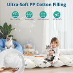 BlueWood Cushion for Climbing Arch, Montessori Philosophy Soft and Non-Slip Pillow for Kids, Pikler Cushion for Reading, Playing, Games, Parties (Forest)