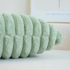 JOJUSIS Pack of 2 Faux Fur Plush Decorative Throw Pillow Covers Couch Cushion Case Soft Pillowcases (Sage Green, 16 x 16-Inch)
