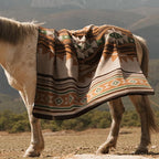 Aztec Throw Blanket with Soft Sherpa Lining, Traditional Southwestern Navajo Tribal Style Warm Throw for Camping, Outdoor, Cozy Boho Blanket for Couch, Sofa, Bed, 60"x80", Yellow