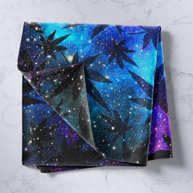 Erosebridal Leaves Wall Hanging Galaxy Tapestry Room Decor Purple Blue Room Decor Xlarge 70x92