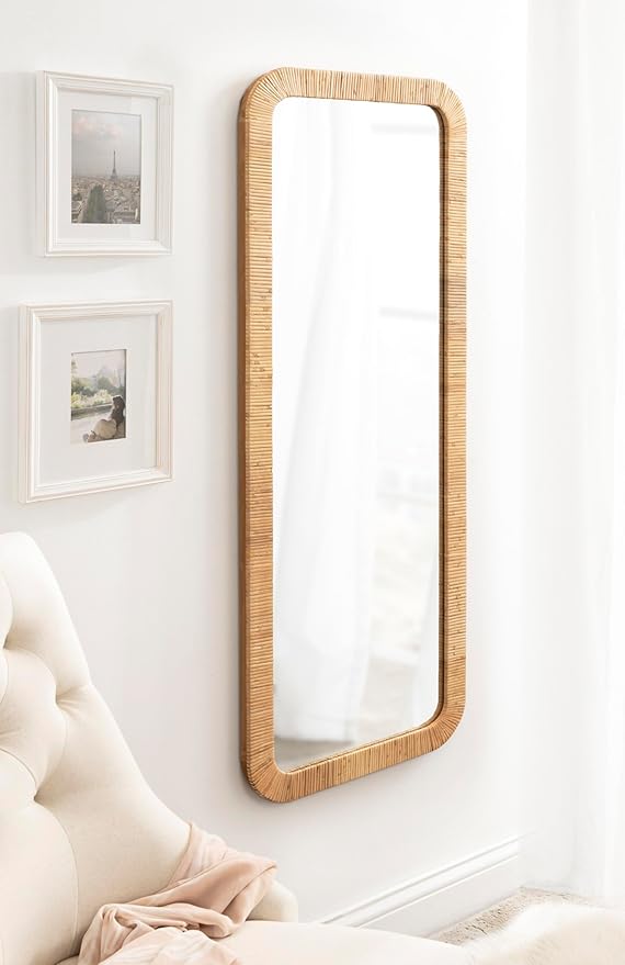 Kate and Laurel Rahfy Rectangle Framed Wall Mirror