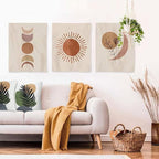 JASEN Abstract Boho Pillow Covers 18x18,Soft Mid Century Palm Fronds Decorative Throw Pillows for Couch Bed Sofa Bedroom（Only 1 Pillow Cover）