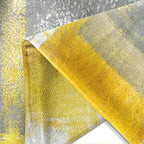 Britimes Throw Pillow Covers Modern Home Art Decor, 20 x 20 Inches Set of 2 Pillow Cases Decorative, Abstract Oil Painting Pillowcases for Bedroom, Living Room, Cushion Couch Sofa, Yellow Grey