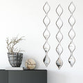 Yulejo 3 Pcs Acrylic Teardrop Mirror Wall Decor Decorative Mirror Narrow Decor Boho Vintage Wall Decals Art for Apartment Home Living Room Bathroom Bedroom Hallway