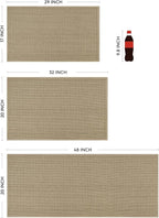 Artoid Mode Washable Non Slip Kitchen Rugs and Mats Set of 2, Rubber Backing Absorbent Kitchen Mats for Floor Front of Sink - 20x32 and 20x48 Inch