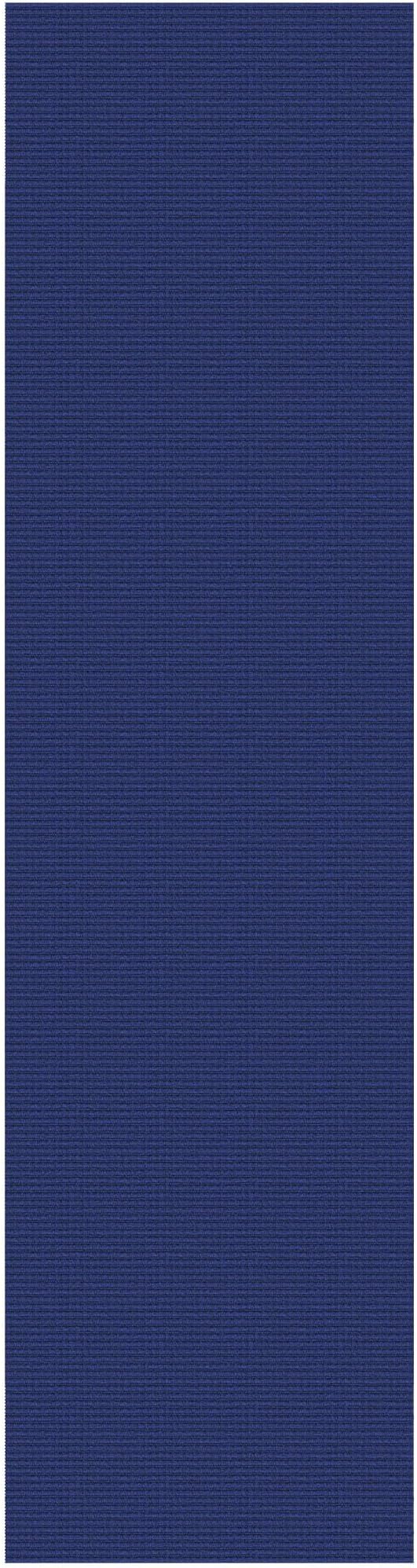 EARTHALL Woven Runner Rug 2.6x10 Ft Washable Runners for Hallways Long Non Slip Rubber Backed Kitchen Runner Braided Indoor Floor Carpet Runners for Entryway, Hallway, Kitchen, Royal Blue/Navy