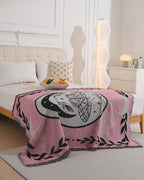 Erke Chair Recliner Cover Boho Throw Blanket Hippie Living Room Decor Wall Hanging Tapestry Outdoor Picnic Camping Rug Mattress Beach Towel Sofa Furniture Slipcover Bohemian 50”x70” The Butterfly Pink