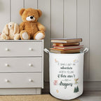 Dragon Nursery Kids Laundry Basket, Toybox for Boys Room, Dragon Fantasy Nursery Laundry Basket Hamper Waterproof Collapsible Clothes Toys Storage Bin Organizer for Kids Room Playroom Bathroom