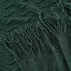 BATTILO HOME Christmas Green Throw Blanket for Couch, Forest Green Throw Blankets, Christmas Decorative Throw Blanket for Sofa Bed, Christmas Decor, 50"x60"