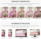 BOURINA Faux Cashmere Fringe Throw Blanket Decorative Lightweight Throw Soft Cozy for Bed or Sofa Outdoor Blanket, 50x70 Inches Rose Wine
