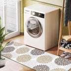 HEBE Anti Fatigue Kitchen Rug Sets 2 Piece Non Slip Kitchen Mats for Floor Cushioned Kitchen Rugs and Mats Waterproof Comfort Standing Mat Runner for Kitchen,Home Office,Sink,Laundry