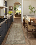 Washable Runners for Hallways Kitchen Rug: 2'x6' Runner Rugs Stain Resistant Non Slip Low Pile Soft Carpet Runners for Hallways Bedroom Kitchen Entryway Indoor Beside Bathroom Laundry Room