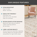 Washable 2x4 Beige Bathroom Rugs, Farmhouse Small Rugs for Entryway, Geometric Floral Design Non Slip Kitchen Floor Mats, Modern Home Décor, Low Pile & Soft Stain Resistant Carpet