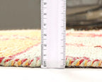 Artistic Jute Hand Woven Rug 2x3 Feet - Multi, Decorative Small Boho Patio Throw Rugs with Fringes Ideal for Entryway, Kitchen, Laundry Room, Balcony | Farmhouse Classic Door Mat for Bedroom Décor