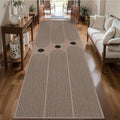 Tangsoo Rainbow Easy Jute 2.6x10 Washable Kitchen Runner Rug for Hallways,Non-Slip Thin Outdoor Rug,Modern Farmhouse Indoor Carpet Runner for Porch Laundry Bedroom Living Room Entryway