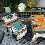 Hopstar Aztec Throw Blanket Navajo Indian Blankets and Throws Boho Western Decor Couch Cover Blanket for Bed Sofa Living Room Beach Travel 51"x63" (Colin)