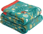 Boho Throw Blanket 80''x90'',100% Cotton Blankets for Couch Bed,Cotton Quilt Travel Muslin Blankets Farmhouse Home Decor Soft Lightweight Picnic Blanket