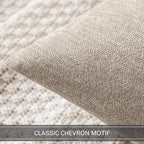 MIULEE Pack of 2 Beige Decorative Pillow Covers 20X20 Inch Soft Chenille Couch Throw Pillows Farmhouse Cushion Covers for Home Decor Sofa Bedroom Living Room
