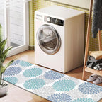 HEBE Anti Fatigue Kitchen Rug Sets 2 Piece Non Slip Kitchen Mats for Floor Cushioned Kitchen Rugs and Mats Waterproof Comfort Standing Mat Runner for Kitchen,Home Office,Sink,Laundry