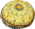 32 Inch Floor Pillows & Cushions Decorative Hippie Mandala Pouf Pillow Seating Meditation Cushion Bohemian Throw Cover Large Boho Ottoman Case Pillowcase Couch Round