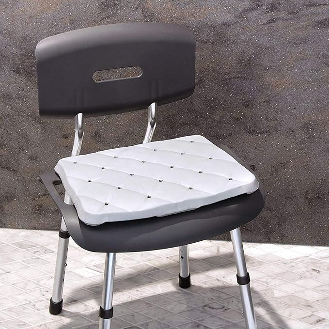 DMI Bath Seat Foam Cushion for Transfer Benches, Shower Chairs, Bath Chairs, Stadium Seats, Bathtub Cushion or Kneeling Mat, FSA HSA Eligible, Kneeling Pad, (Pack of 18)