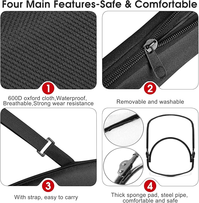 Stadium Seats Cushion for Bleachers with Strong Back Support, Folding Bleacher Seat with 20In Wide Cushion, 4LBS Lightweight, 6 Reclining Positions, Multifunctional Floor Chair for Indoor or Outdoor