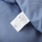 ROSGONIA California King Comforter Set Slate Blue, 3pcs (1 Boho Blue Cal King Comforter & 2 Pillowcases) All Season Lightweight Bedding Blanket Quilt