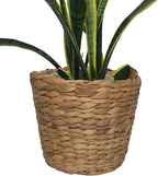 Set of 3 pcs Stylish Seagrass Planter Basket - Natural Water Hyacinth Small Storage - Made of Eco Friendly - Flower Pot Table Decoration - Boho Decor - Gift For Her