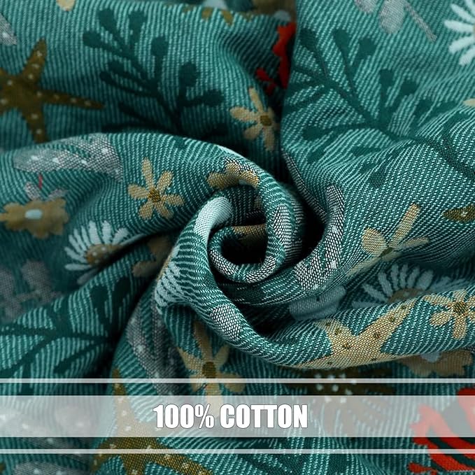 Boho Throw Blanket for Bed 100% Cotton Ultra Soft Rustic Quilt Spring Blanket Floral Farmhouse Decor Bed Blankets,80"x90" All Season Rustic Throw for Sofa Couch Chair