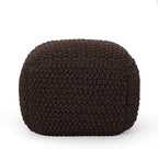 Christopher Knight Home Pouf, Brown