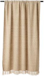 DII Rustic Farmhouse Double Diamond Woven Throw, 50x60, Stone