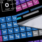Periodic Table of Elements Poster Tapestry, Science Lab Chemistry Educational Decor Art Tapestries Wall Hanging for Classroom Kids Bedroom Dorm Teacher Office Desk Decor 60X40"