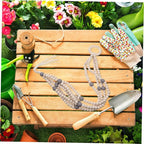 VICASKY Bohemian Wood Beads Hanging Planter Basket with Tassel Woven Cotton Rope Plant Hanger for Indoor Outdoor Flower Pot Holder Stylish Wall Mount Decor for Patio