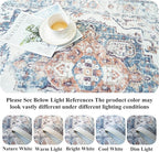 4x12 Wide Hallway Runner Rug: Vintage Washable Soft Runners for Living Room Bedroom Water Resistant Carpet with Non-Slip Backing for Entry Kitchen Dining Room Thin Bathroom Floor Mat(Brick,4x12)
